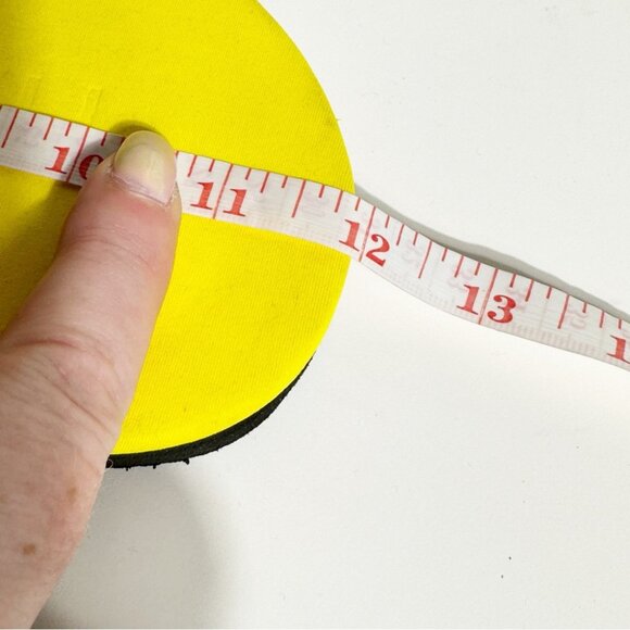 Fumito Ganryu x Suicoke Yellow Tube Sandals size 12 - Picture 4 of 5